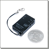 Мини диктофон для записи разговоров Edic-mini Card24S A101 - габариты