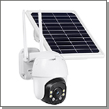 Уличная автономная поворотная Wi-Fi камера с солнечной батареей Link Solar 09-4GS и с высоким разрешением FullHD