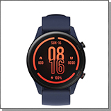 Смарт-часы XIAOMI Mi Watch (Navy Blue) с большим AMOLED-дисплеем 1.39 и более 100 циферблатов